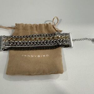 Jenny Bird Dual-Tone Chain Bracelet